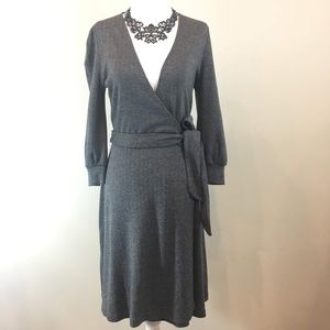 Banana Republic Herringbone Wrap Dress